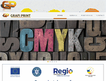 Tablet Screenshot of grafiprint.ro